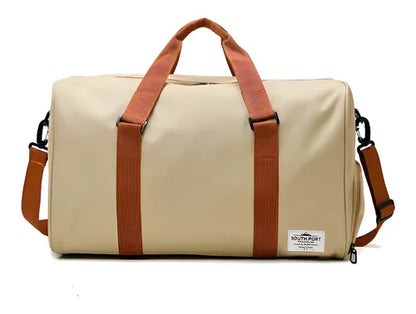 Bolso De Mano Color Beige
